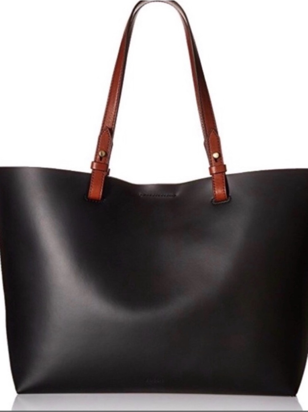 Fossil Rachel Roy rubber tote bag w/ wallet